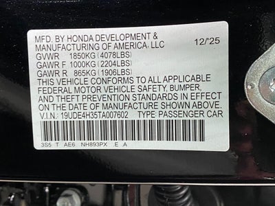 2026 Acura Integra CVT w/A-Spec Package