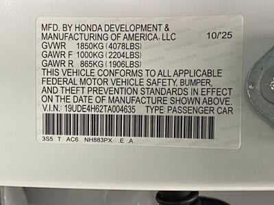 2026 Acura Integra CVT w/A-Spec Technology Package