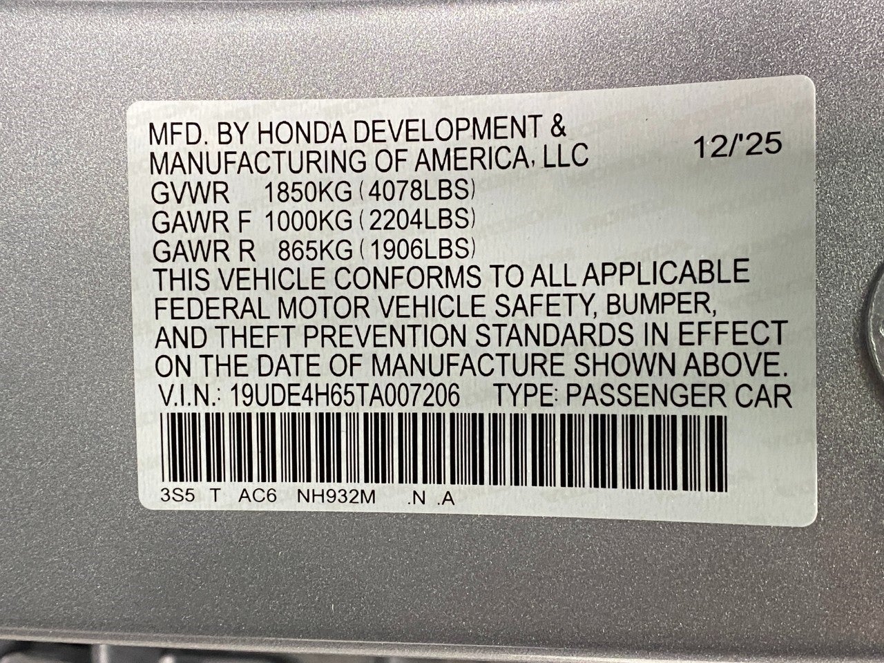 2026 Acura Integra CVT w/A-Spec Technology Package