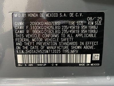 2025 Acura ADX AWD w/A-Spec Package