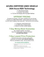 2024 Acura RDX SH-AWD w/Technology Package