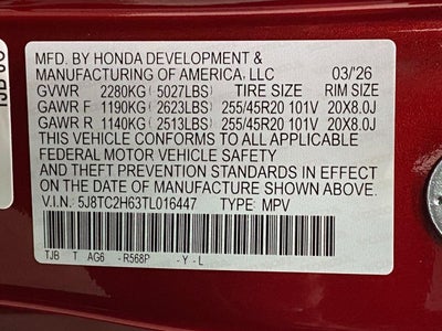 2026 Acura RDX SH-AWD w/A-Spec Package