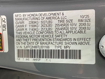 2026 Acura RDX SH-AWD w/A-Spec Advance Package