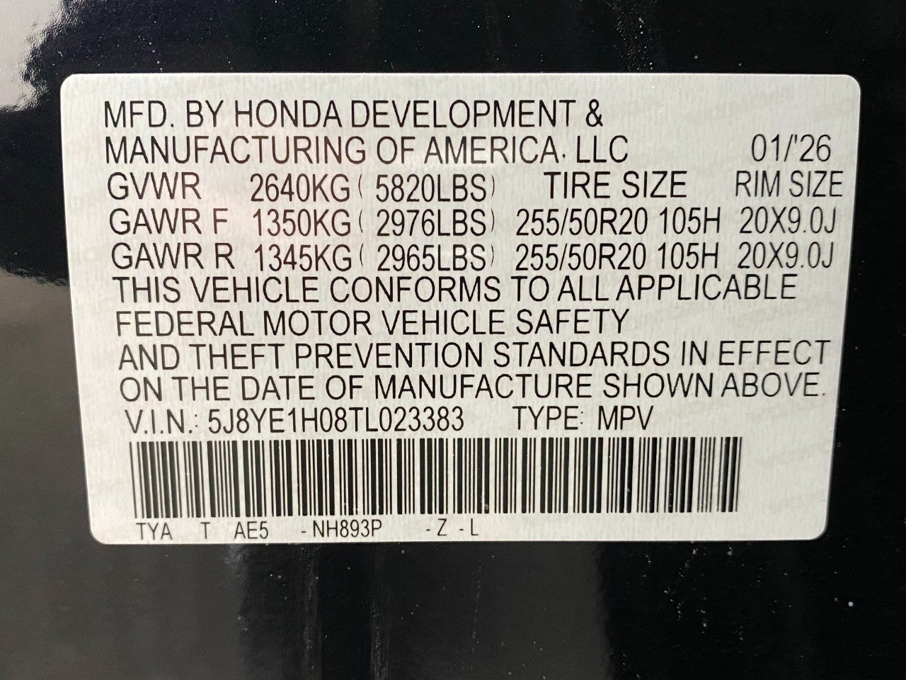 2026 Acura MDX SH-AWD w/A-Spec Package