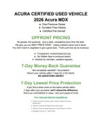 2026 Acura MDX SH-AWD