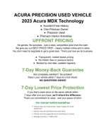 2023 Acura MDX SH-AWD w/Technology Package