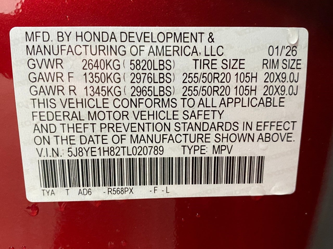 2026 Acura MDX SH-AWD w/Advance Package