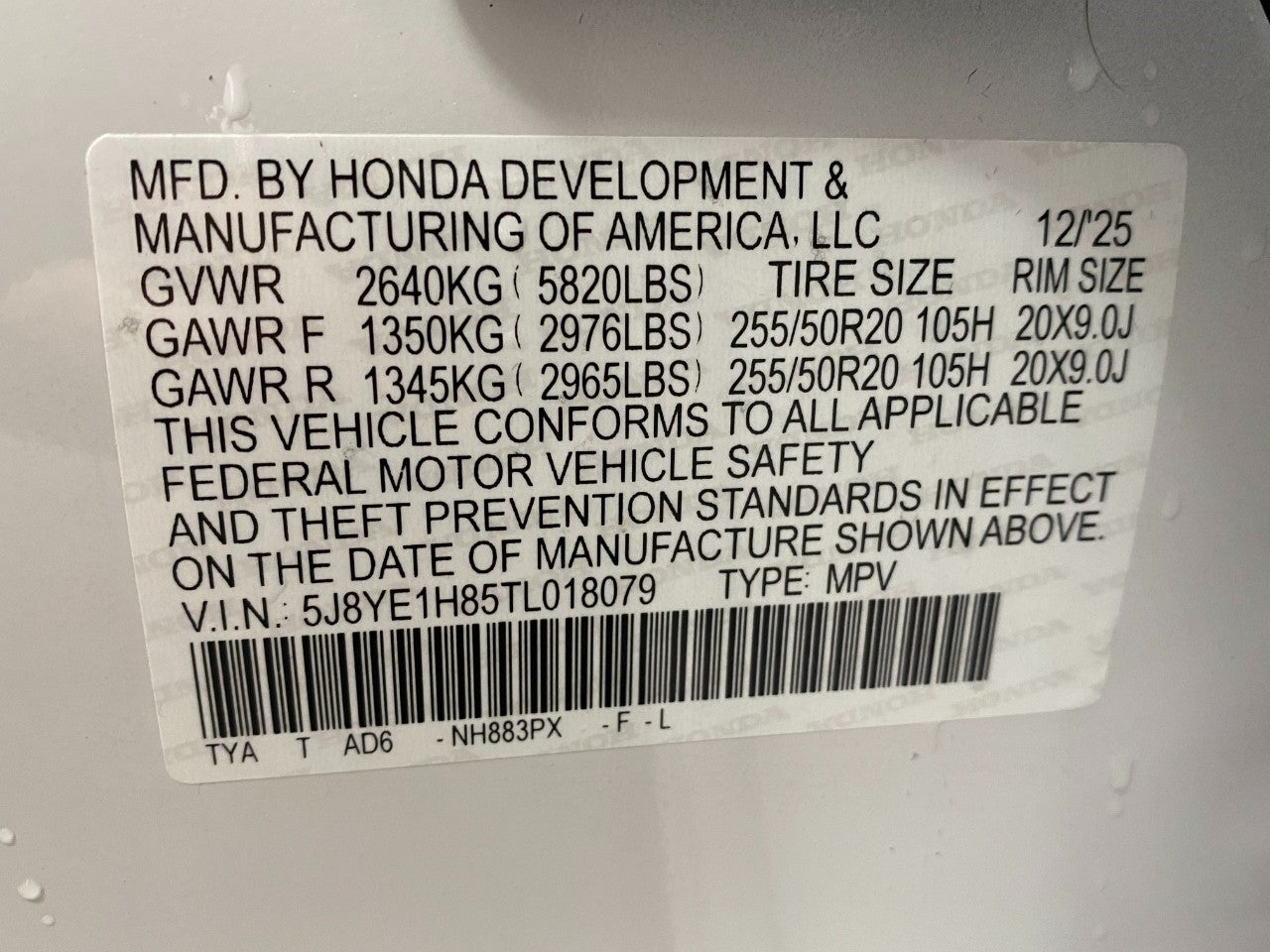 2026 Acura MDX SH-AWD w/Advance Package