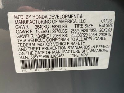 2026 Acura MDX SH-AWD w/A-Spec Advance Package