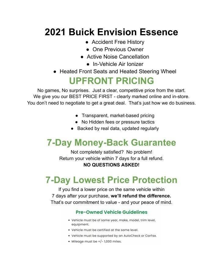 2021 Buick Envision AWD 4dr Essence