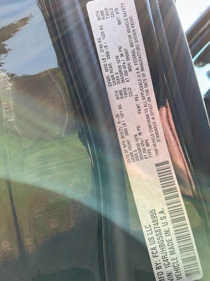 2025 Jeep Grand Cherokee GRAND CHEROKEE LIMITED 4X4