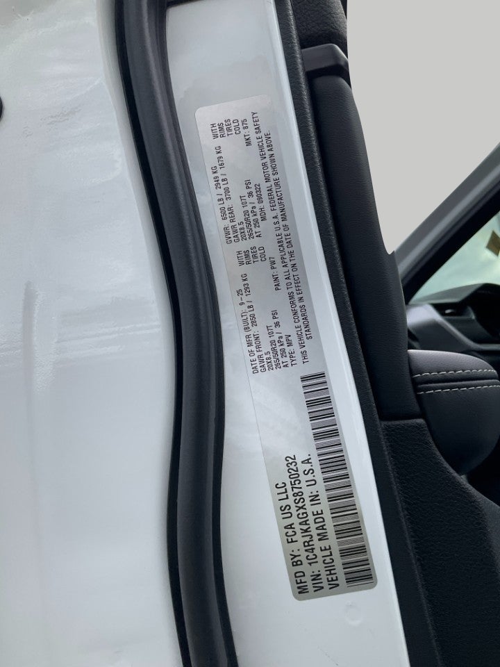 2025 Jeep Grand Cherokee GRAND CHEROKEE L ALTITUDE X 4X4