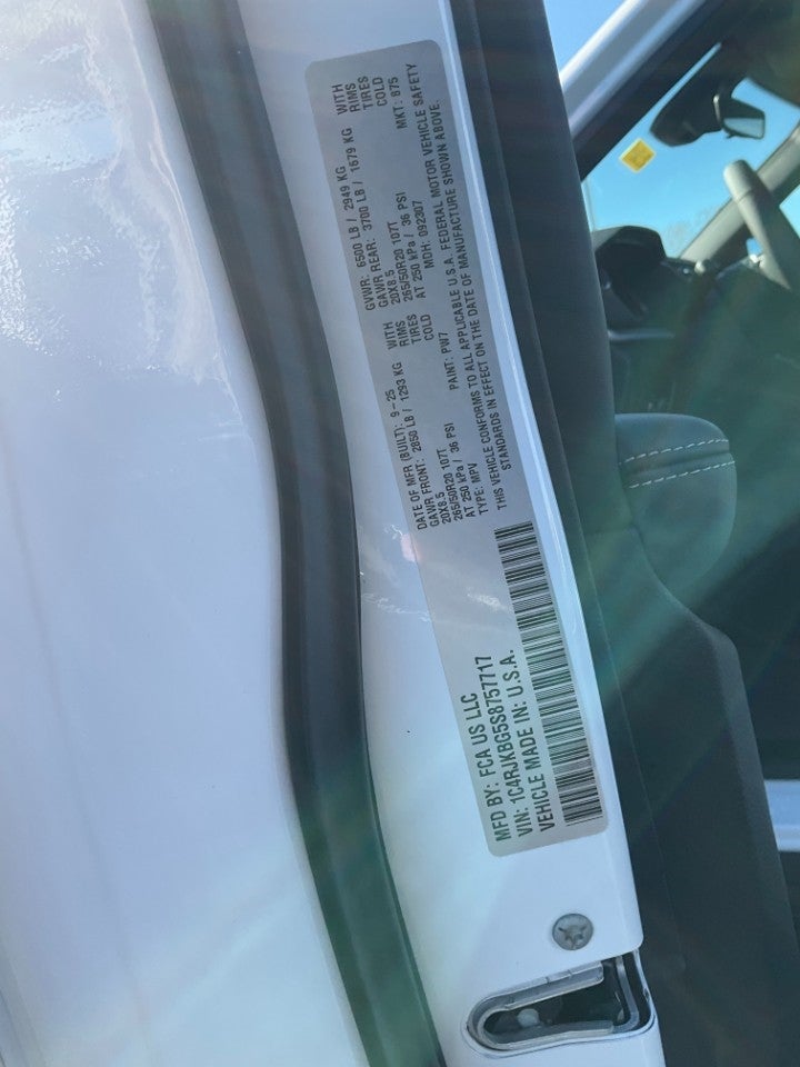 2025 Jeep Grand Cherokee GRAND CHEROKEE L LIMITED 4X4