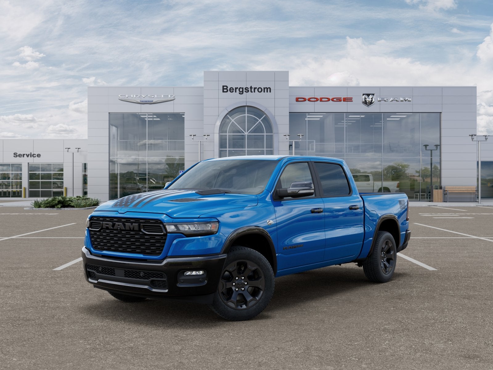 2026 RAM Ram 1500 RAM 1500 BIG HORN CREW CAB 4X4 5'7' BOX