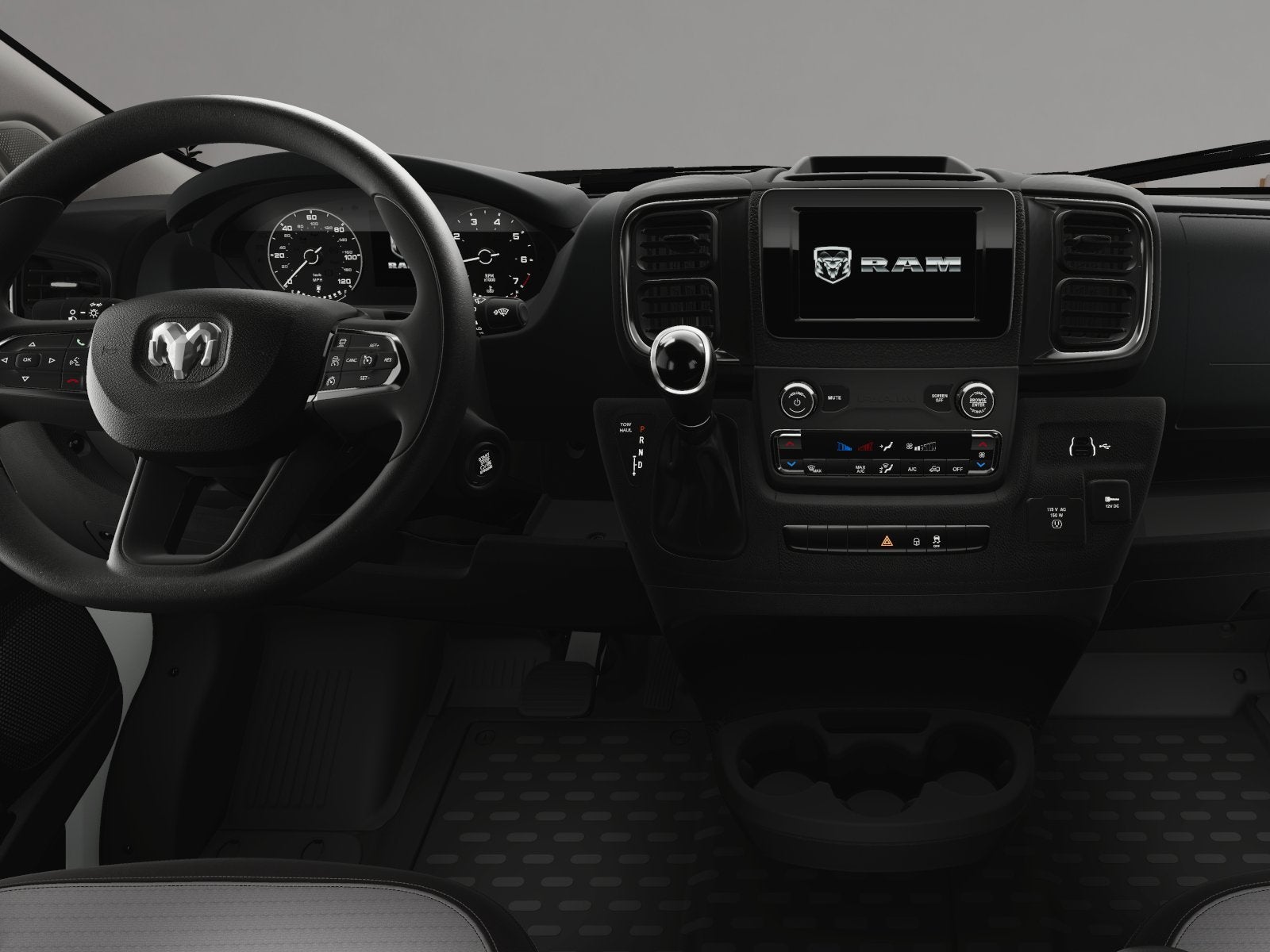 2025 RAM ProMaster Cargo Van Tradesman 2500 High Roof 159 WB w/Pass Seat