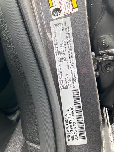 2026 RAM Ram 1500 RAM 1500 BIG HORN CREW CAB 4X4 5'7' BOX