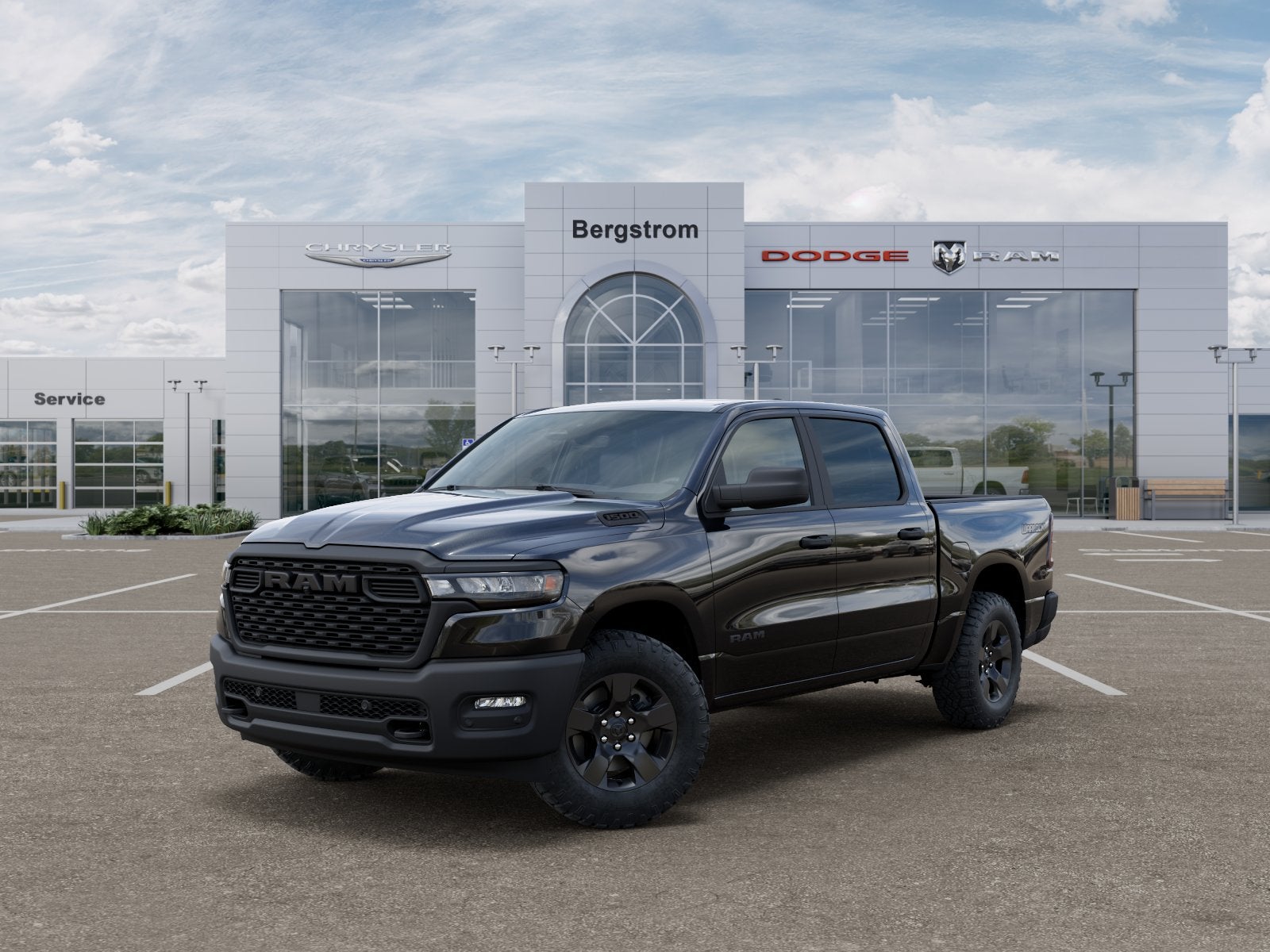 2026 RAM Ram 1500 RAM 1500 WARLOCK CREW CAB 4X4 5'7' BOX