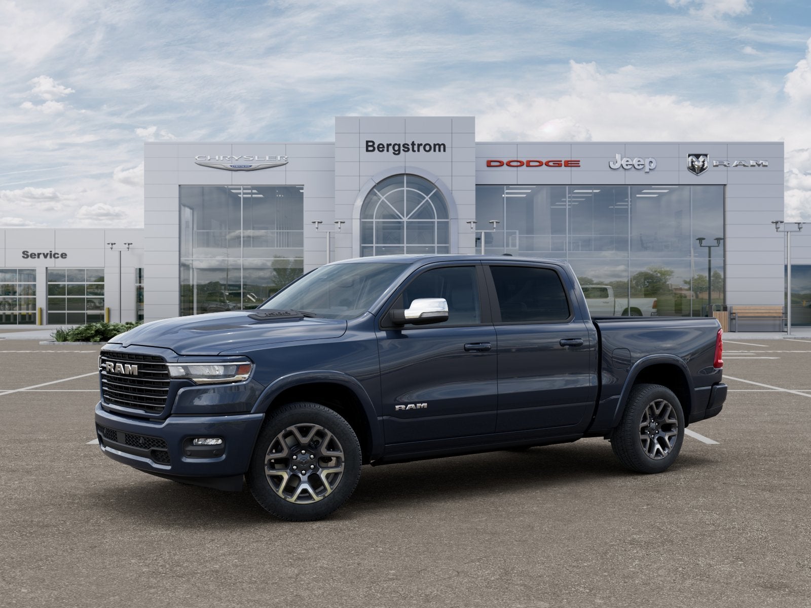 2026 RAM Ram 1500 RAM 1500 LARAMIE CREW CAB 4X4 5'7' BOX