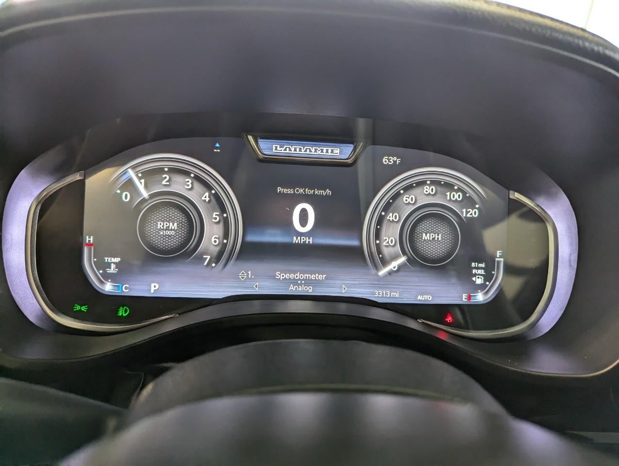 2026 RAM Ram 1500 RAM 1500 LARAMIE CREW CAB 4X4 5'7' BOX