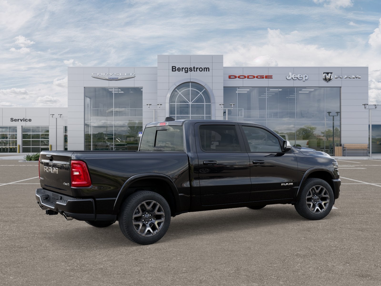 2026 RAM Ram 1500 RAM 1500 LARAMIE CREW CAB 4X4 5'7' BOX