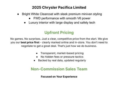 2025 Chrysler Pacifica Limited FWD