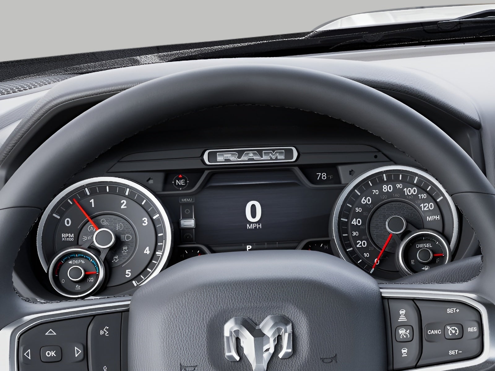 2025 RAM Ram 2500 RAM 2500 BIG HORN CREW CAB 4X4 6'4' BOX