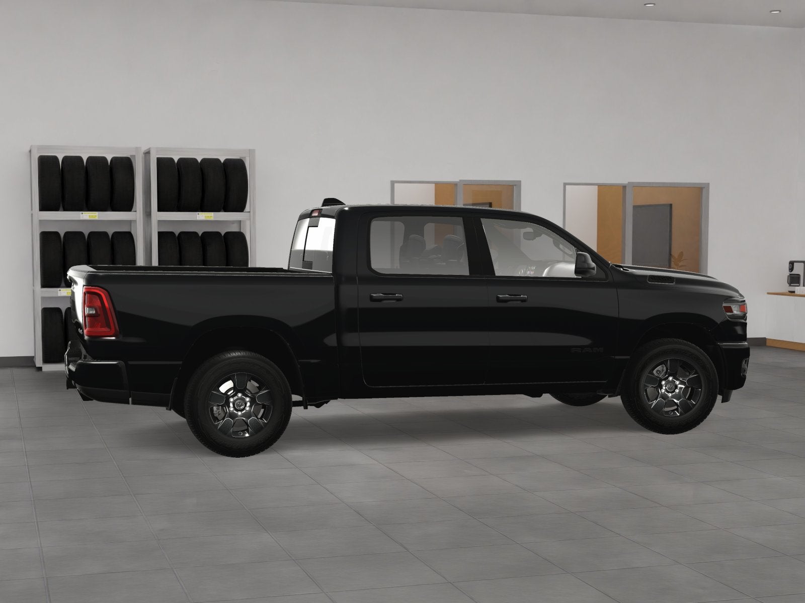 2025 RAM 1500 Tradesman 4x4 Crew Cab 5'7 Box