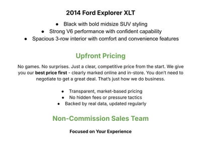 2014 Ford Explorer 4WD 4dr XLT