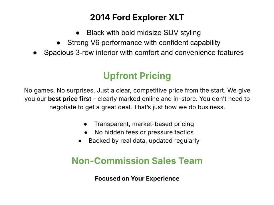 2014 Ford Explorer 4WD 4dr XLT