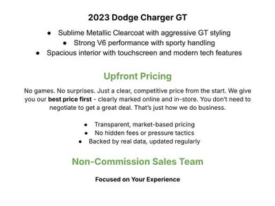 2023 Dodge Charger GT AWD