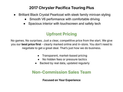 2017 Chrysler Pacifica Touring-L FWD