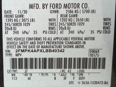 2020 Ford Edge ST AWD