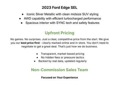2023 Ford Edge SEL AWD