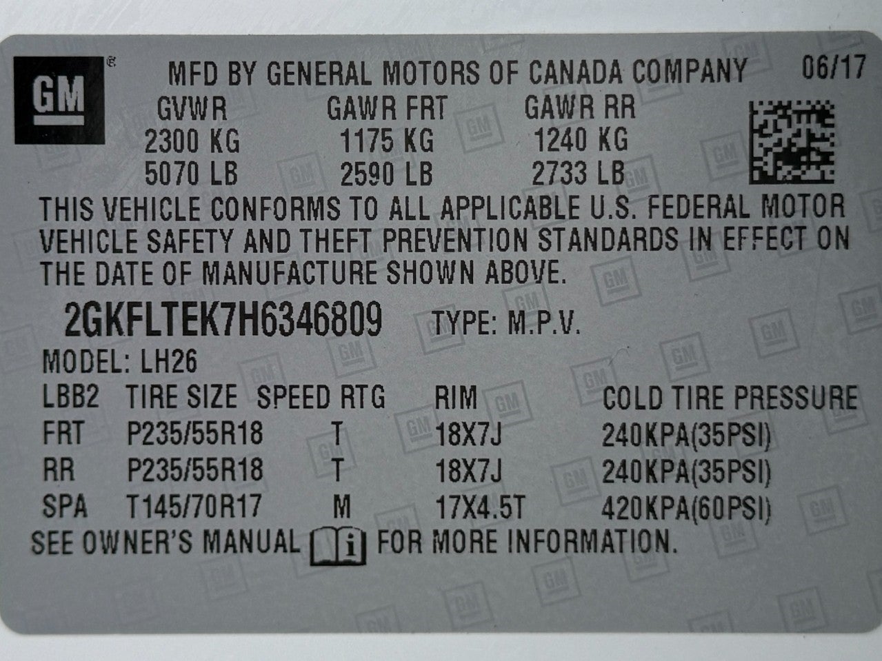 2017 GMC Terrain SLE