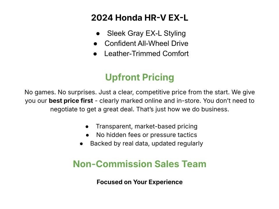 2024 Honda HR-V EX-L