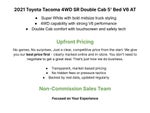 2021 Toyota Tacoma 4WD SR Double Cab 5' Bed V6 AT (GS)