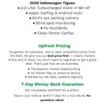 2020 Volkswagen Tiguan SE R-Line Black