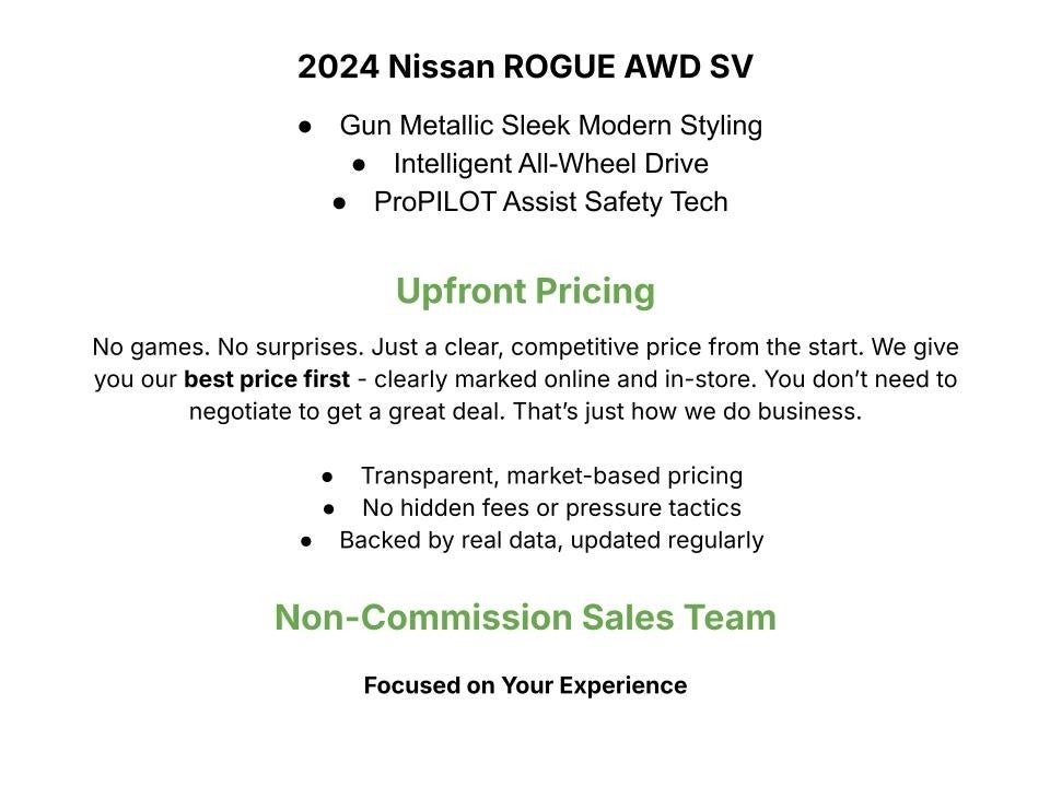 2024 Nissan Rogue SV
