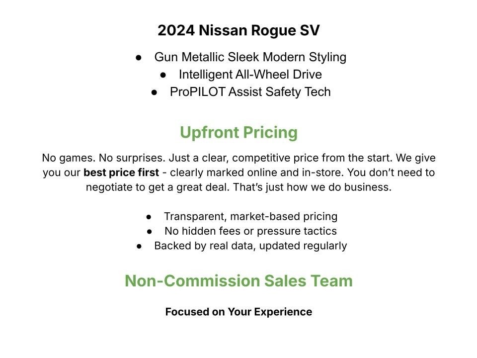 2024 Nissan Rogue SV