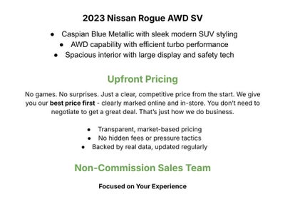 2023 Nissan Rogue AWD SV