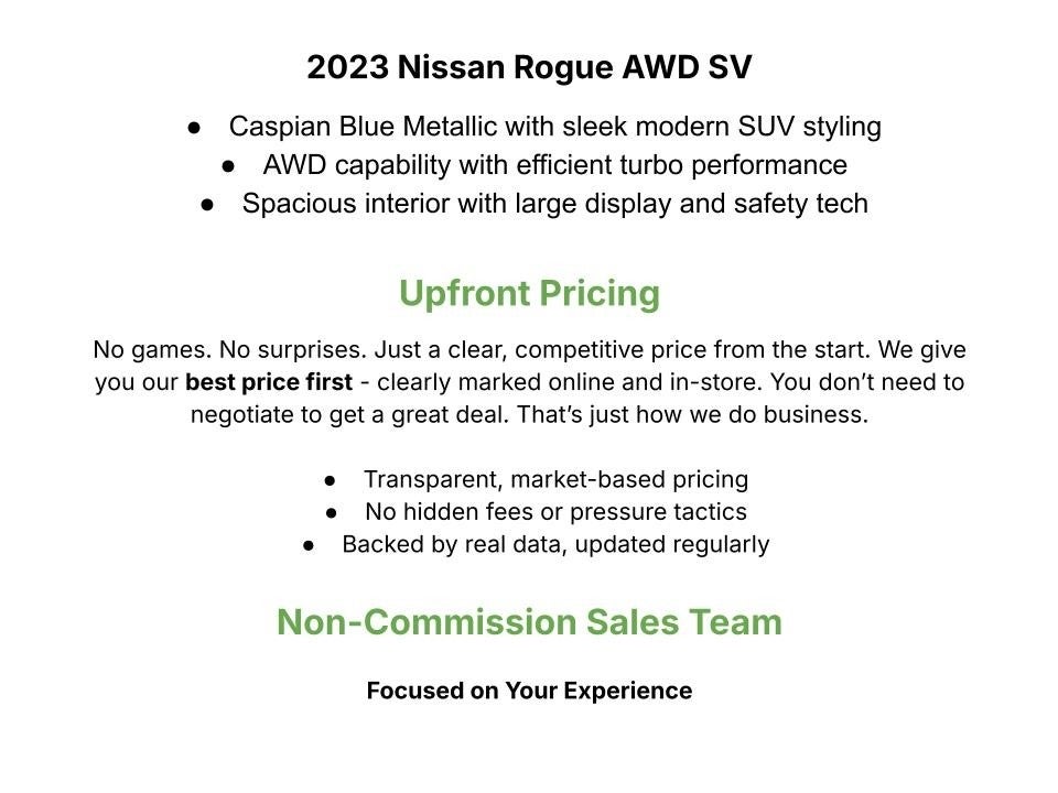 2023 Nissan Rogue AWD SV
