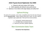 2024 Toyota Grand Highlander XLE AWD (Natl)