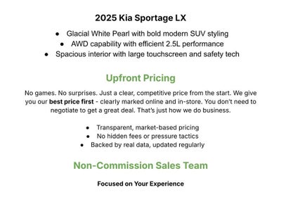 2025 Kia Sportage LX