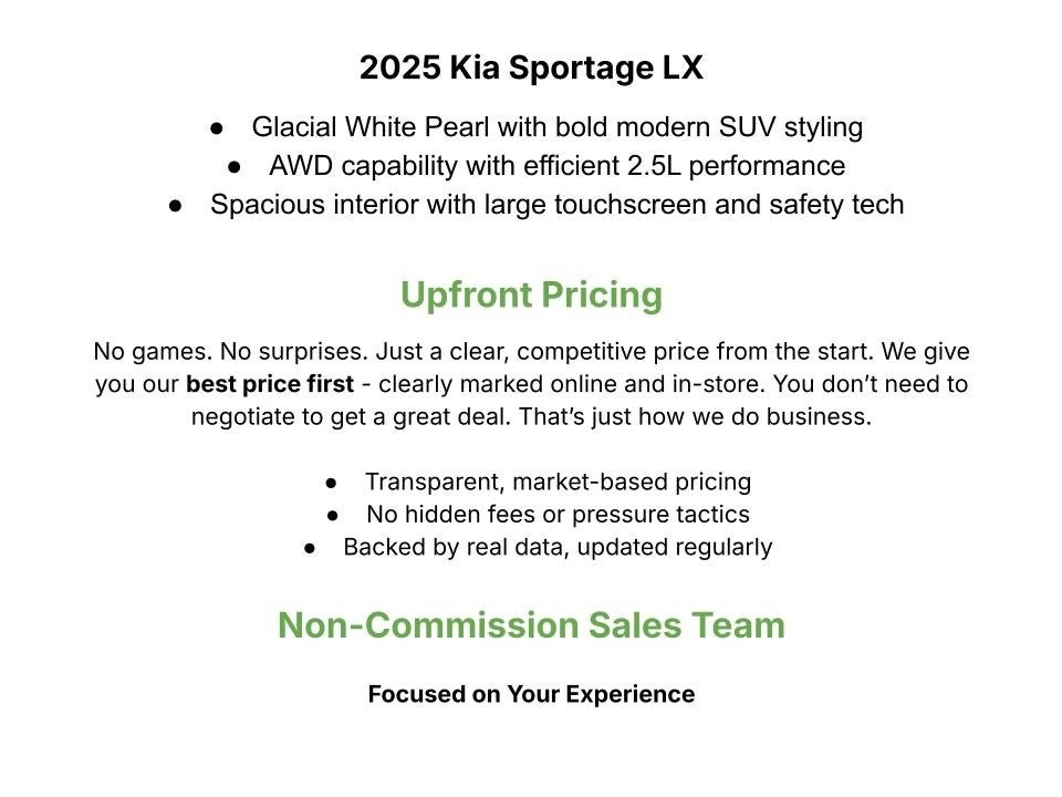 2025 Kia Sportage LX