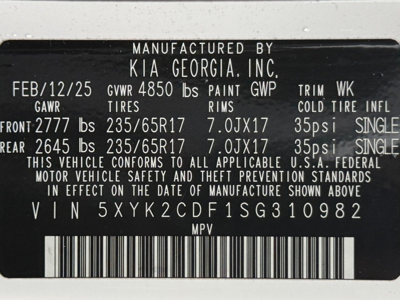 2025 Kia Sportage LX