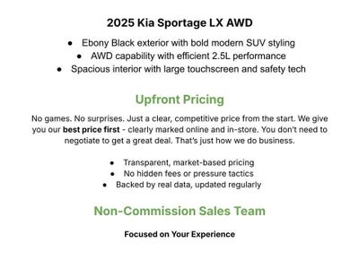 2025 Kia Sportage LX AWD