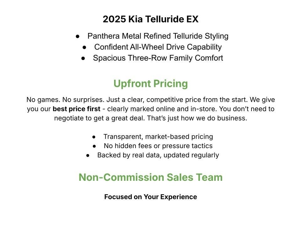 2025 Kia Telluride EX