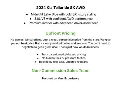 2024 Kia Telluride SX AWD