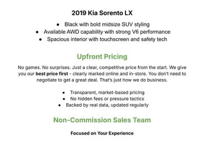 2019 Kia Sorento LX FWD