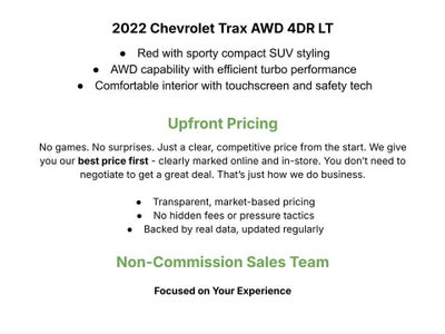 2022 Chevrolet Trax LT AWD